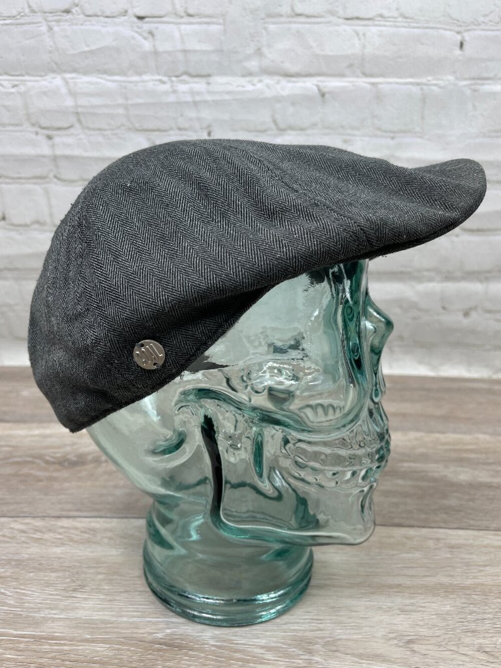 COAL HEADWEAR VINTAGE CHEVRON PRINT NEWSBOY SCALLY HAT CAP